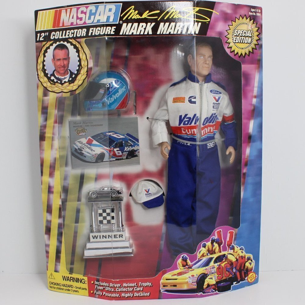 NASCAR Mark Martin 12" Collector Figure Unopened Box